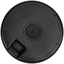 Base per Ombrellone da Giardino 3 m con Maniglie Incorporate Ø51x36 cm in HDPE e Acciaio Nero
