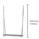 Altalena in Legno H 118 cm