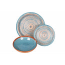 Servizio Piatti 12 Pezzi in Gres VdE Tivoli 1996 Terra Mar Ocean