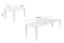Tavolo Allungabile 130/290x80x76 cm in Melaminico Big Naturale
