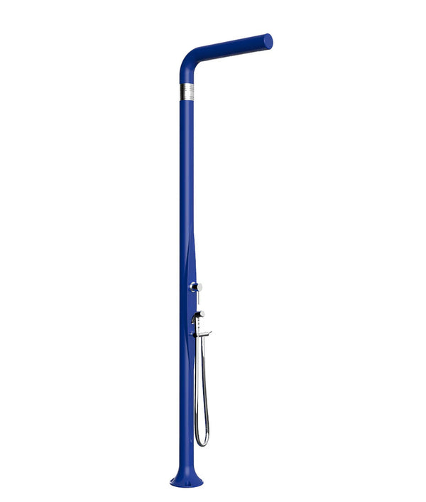 Doccia da Esterno Giardino Miscelatore e Doccetta Mobile Arkema Funny Yang Blu online