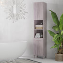 Mobile a Colonna per Bagno 30x32x172,5 cm in MDF color Legno
