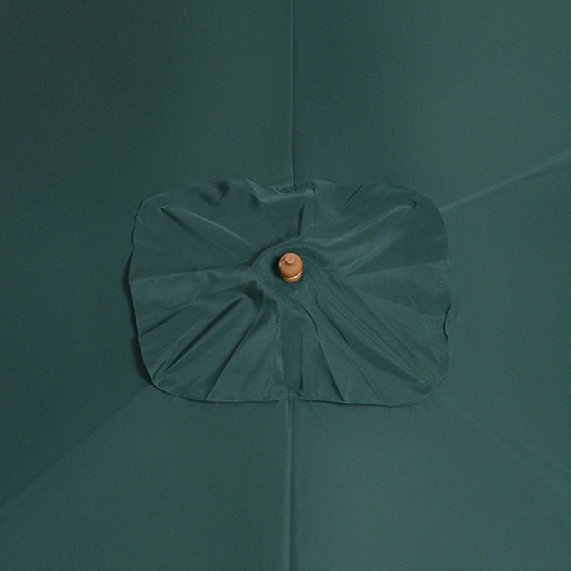 Ombrellone da Giardino 2x3 m Palo Ø38 mm in Legno Verde 