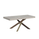 Tavolo Allungabile 140/244x90 cm Volantis Premium Cashmere Gambe Multicolore 4/C      