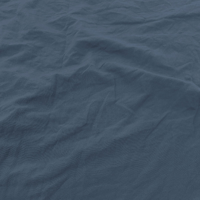 Lenzuola Sotto Linea Water Washed Blu 