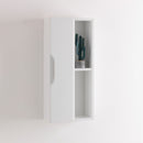 Pensile da Soggiorno 1 Anta Soft Close 17,5x16x78,2 cm TFT Belsk Bianco Opaco