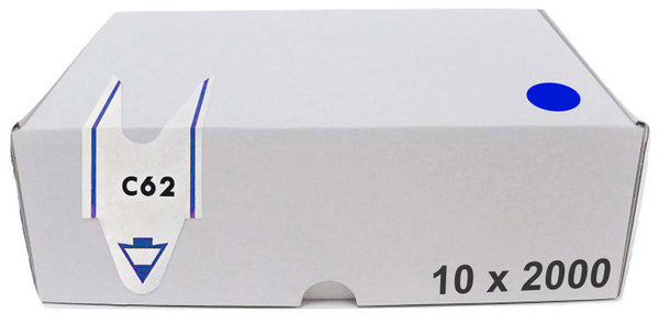 Packung mit 20000 Tickets für Briefschneckenautomaten + 2 Visel Blue Digits prezzo
