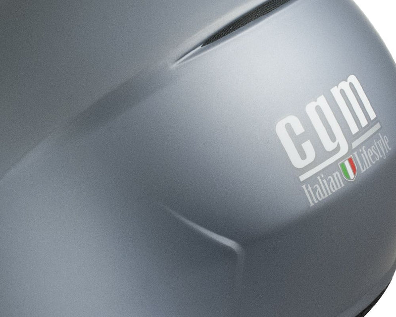 Casco Jet per Scooter Visiera Sagomata CGM Florence 107A Azzurro