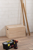 Cassapanca Baule in Legno 80x35x35 cm Panda