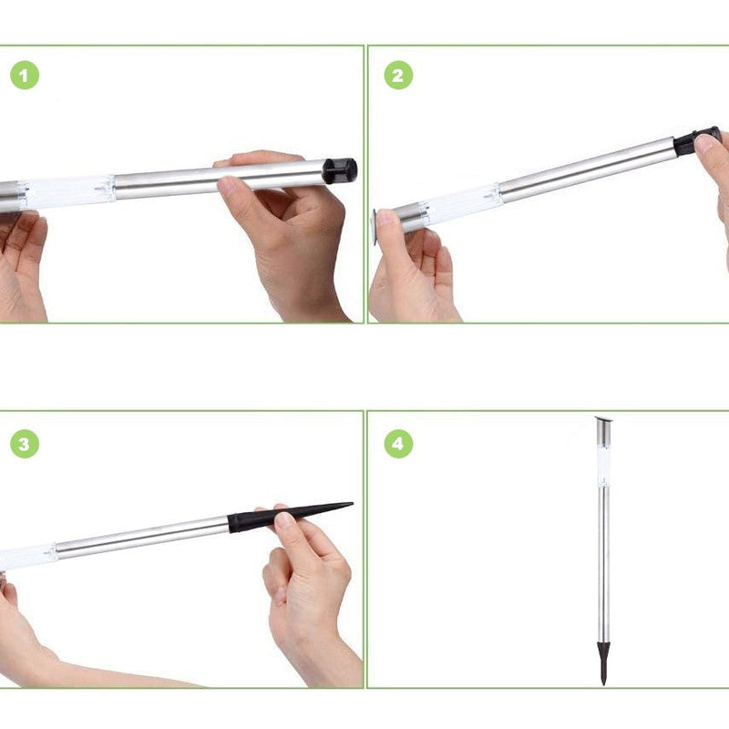 Lampada LED Segnapasso da Giardino H70 da 1W ad Energia Solare