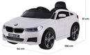 Macchina Elettrica per Bambini 12V con Licenza BMW 6 GT Bianca