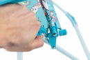Set 4 Sedie Mare Spiaggine Pieghevoli per Bambini Soriani Oxford Unicorno