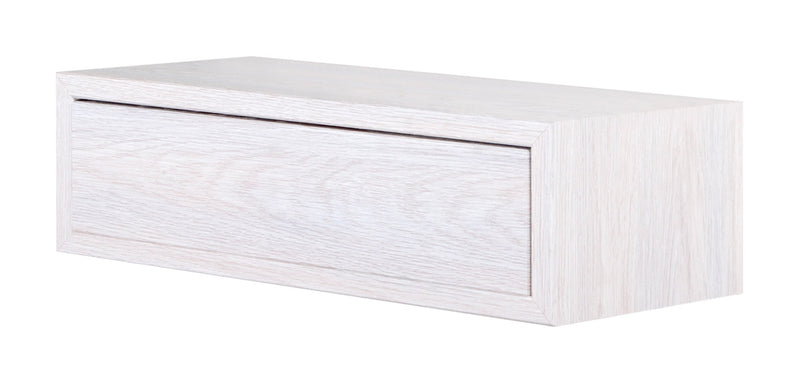 Mensola da Parete 1 Cassetto 45x13,4x20 cm in Fibra di Legno Lego Rovere Imperiale