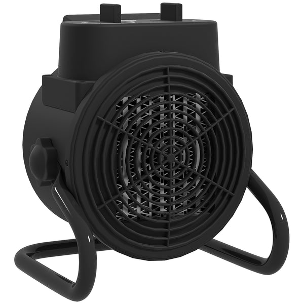 acquista Riscaldatore Elettrico e Regolabile a 3 Modalità 21,5x15,8x22 cm in PP e PA Ignifugo Nero