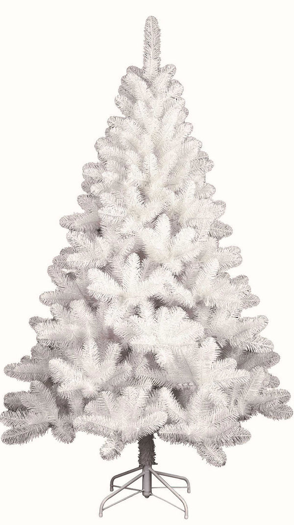 Albero di Natale Artificiale 210 cm 600 Rami Apertura a Gancio Bianco acquista