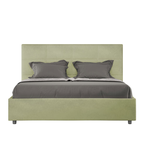 Letto Matrimoniale Mika Tè verde Varie Misure sconto