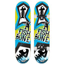 Skateboard con Tavola 80 cm in Legno Concava Double Drago Fish Grab