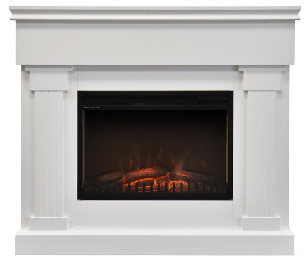 Elektrischer Bodenkamin Flammeneffekt 1800 W Taylor White prezzo