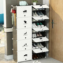 Scarpiera Modulare 10 Cubi Mobile Porta Scarpe Componibile 40 Paia Salvaspazio