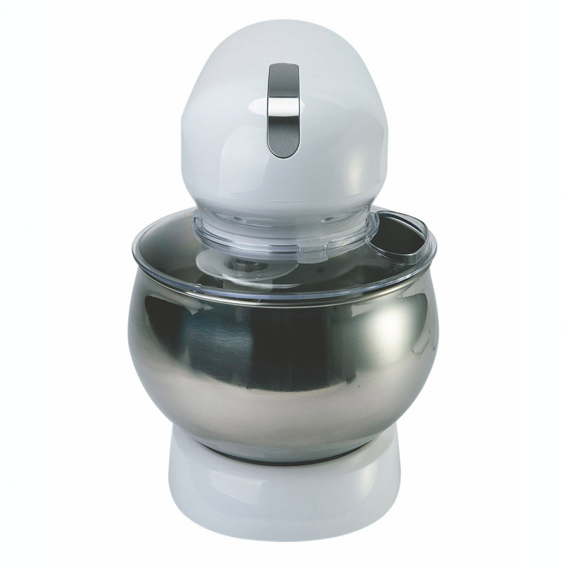 Impastatrice Planetaria 5 Litri 6 Velocità 1300W Ciotola in Acciaio Kooper Atena Bianca