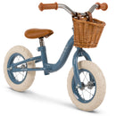 Balance Bike Bicicletta Senza Pedali 10" per Bambini Vintage Blu