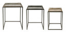 Set 3 Tavolini Quadrati Amira