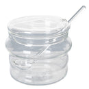 Zuccheriera con Cucchiaino Ø9x7 cm 250 ml in Vetro Borosilicato VdE Tivoli 1996 Glass
