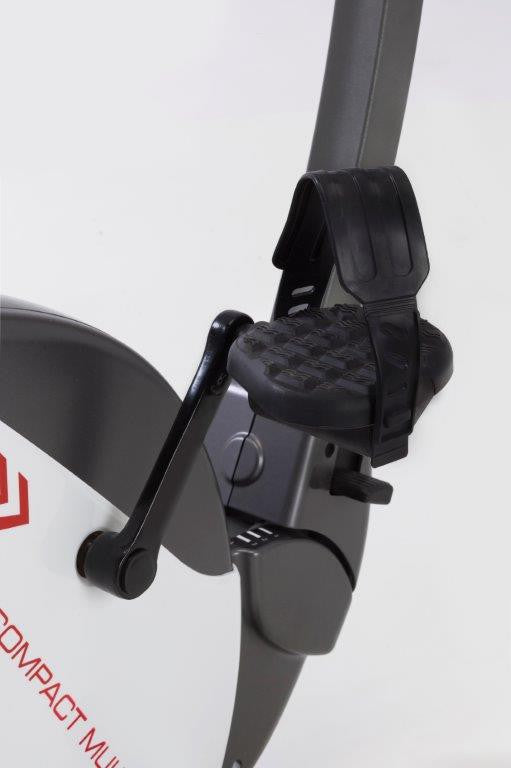 Cyclette Pieghevole Magnetica con Sedile e Manubrio Mobile 100Kg Max 8 Livelli Accesso Basso Toorx BRX-Compact Multifit