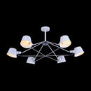 Lampadario Modern in Metallo Abigail Bianco