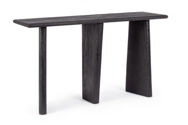 Consolle 130x40x75 cm Caffèblack in Legno Nero sconto