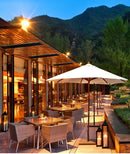 Pannello Radiante Riscaldante ad Infrarossi 97x18,9x6,7 cm 1000W con Cassa Bluetooth Sined  Nero