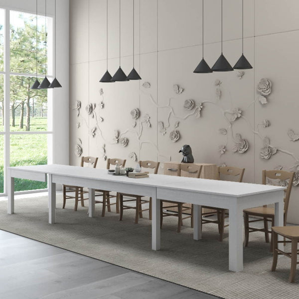 acquista Tavolo allungabile 160/320x90 cm Super 4 bianco frassinato