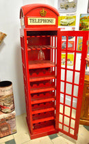 Cantinetta in Legno 44x44H171cm Cabina Telefonica Inglese