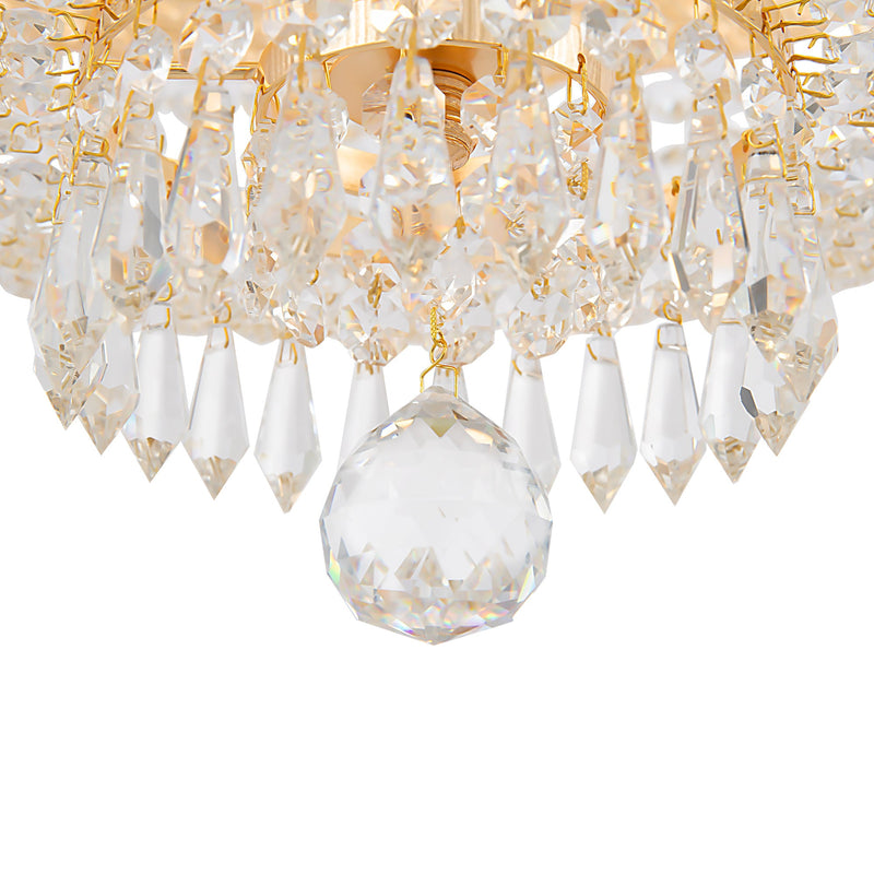 Lampadario Royal Classic in Metallo Bella Oro