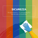 Set 5 Costruzioni Morbide Rettangolo e Trapezio in PU e EPE Multicolore   