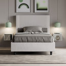 Letto 1 Piazza e Mezzo Piazza e Mezzo 1 Piazza e Mezzo Goya Bianco Varie Misure