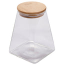 Barattolo Triangolare 8,8x8,8x12,3 cm 550 ml in Vetro Borosilicato VdE Tivoli 1996 Love it