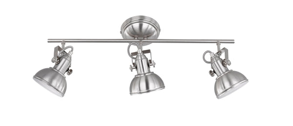 E14 Innenstrahler aus matt vernickeltem Metall prezzo