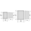 Contenitori Organizer Cassetti da Bagno 6 Cubi in Tecnoplastica Emuca Tidy Grigio Antracite