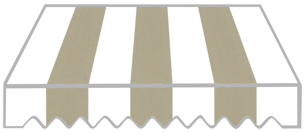 sconto Fallmarkise 2x2,5m Polyestergewebe Dessin P2004