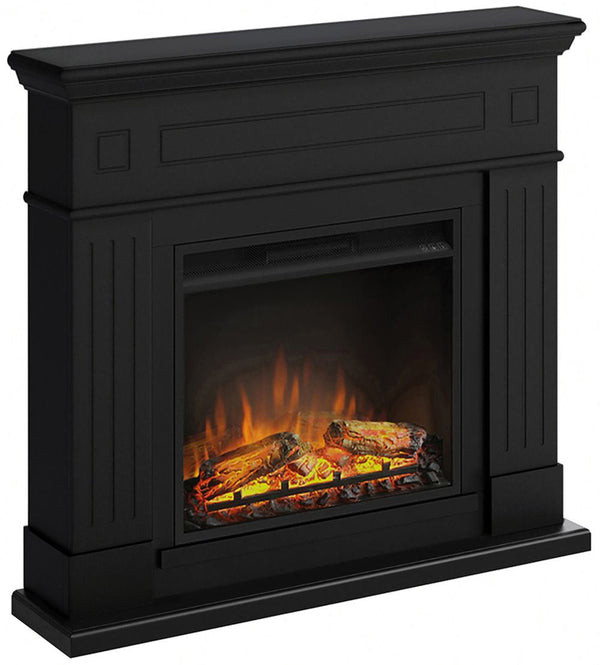 Elektrischer Bodenkamin Flammeneffekt 1500W Tagu Larsen Schwarz acquista