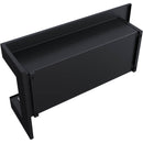 Camino a Bioetanolo da Incasso 90x48 cm Flig Tampa Nero Angolo a Destra