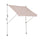 Beige Rollmarkise 2x1,5m