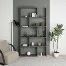 Libreria 72x22x200 cm Wish estensibile angolare antracite