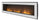 Bioethanol Wandkamin 180x49 cm Rahmen 1800 Weiß