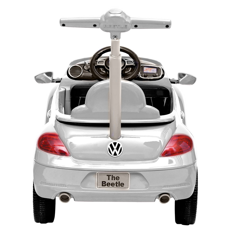 Weißes Volkswagen Käfer...