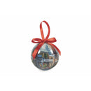 Set 14 Palle di Natale Ø7,5 cm in Polyfoam con Box Villaggio Innevato