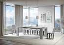 Tavolo Allungabile 120/224x90x77 cm Roxell Cemento  