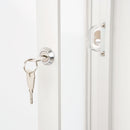 Bacheca con Apertura a Battente 52,1x69,6x2,3 cm in Alluminio Silver