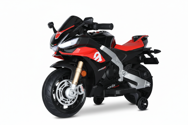 Moto Elettrica per Bambini 12V con Licenza Aprilia RSIV Small Nera acquista